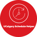 UCalgary Schedule Helper  screen for extension Chrome web store in OffiDocs Chromium