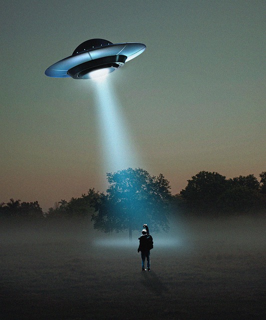 Free download ufo abduction fantasy alien man free picture to be edited with GIMP free online image editor