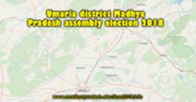 Free download umaria_district_madhya_pradesh_election_2018_map free photo or picture to be edited with GIMP online image editor