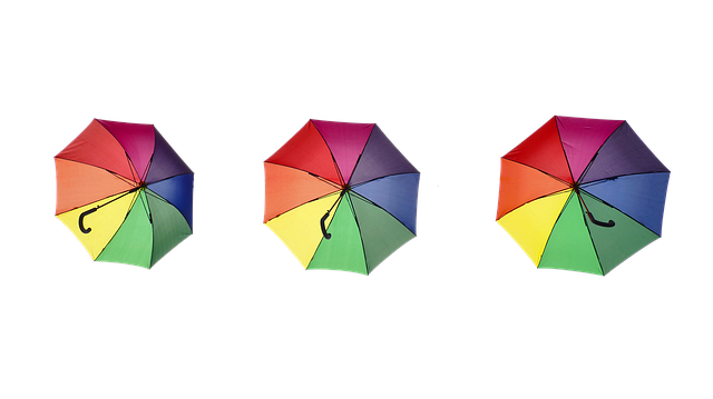 Free download Umbrella Parasol Rainbow -  free photo or picture to be edited with GIMP online image editor