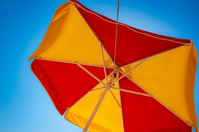 Free download Umbrella Sky Blue -  free photo or picture to be edited with GIMP online image editor