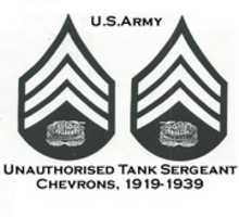 Free download Unauthorized Army Chevrons of Post WW1 free photo or picture to be edited with GIMP online image editor