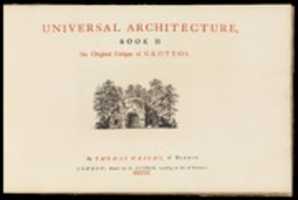 Free download Universal Architecture: Book I, Six Original Designs of Arbours. Book II, Six Original Designs for Grottoes free photo or picture to be edited with GIMP online image editor