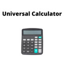 Universal Calculator  screen for extension Chrome web store in OffiDocs Chromium