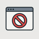 Universal Website Blocker  screen for extension Chrome web store in OffiDocs Chromium