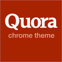 Unofficial Quora Chrome Theme  screen for extension Chrome web store in OffiDocs Chromium