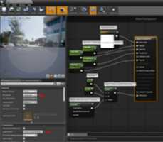 Free download Unreal Engine - Glass Material Blue Print free photo or picture to be edited with GIMP online image editor