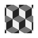 Unreal Geometry Cubes Theme  screen for extension Chrome web store in OffiDocs Chromium