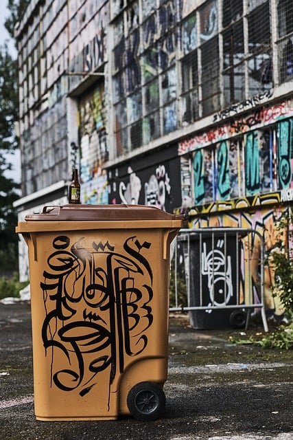 Free download urban graffiti tag garbage bin free picture to be edited with GIMP free online image editor