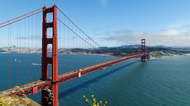 ดาวน์โหลดฟรี Usa Bridge Landmark - ภาพถ่ายหรือรูปภาพฟรีที่จะแก้ไขด้วยโปรแกรมแก้ไขรูปภาพออนไลน์ GIMP