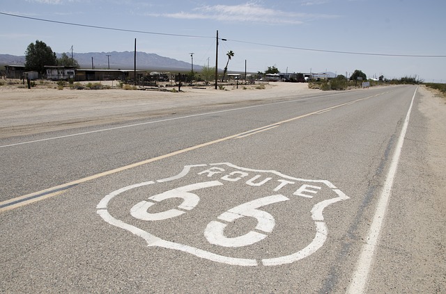 Téléchargement gratuit d'une image gratuite de la route 66 des États-Unis en Californie à modifier avec l'éditeur d'images en ligne gratuit GIMP