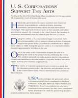Free download U.S. Corporations Support The Arts free photo or picture to be edited with GIMP online image editor