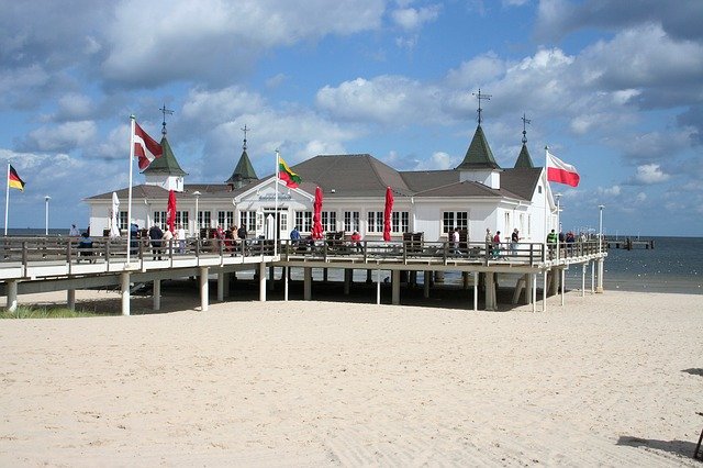 Descarga gratuita Usedom Beach Sea Baltic: foto o imagen gratuita para editar con el editor de imágenes en línea GIMP