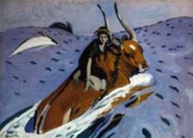 Free download Valentin Serov The Abduction Of Europe free photo or picture to be edited with GIMP online image editor