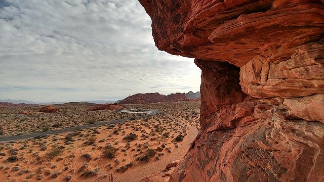 Kostenloser Download Valley Of Fire Nevada Desert - kostenloses Foto oder Bild zur Bearbeitung mit GIMP Online-Bildbearbeitung