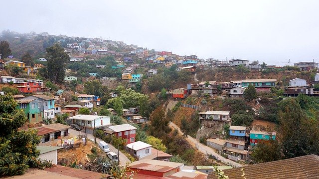 הורדה חינם Valparaiso Houses Chile - תמונה או תמונה בחינם לעריכה עם עורך התמונות המקוון GIMP