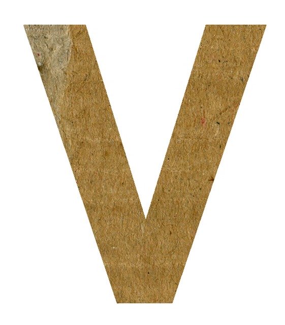 Free download V Alphabet Letter -  free illustration to be edited with GIMP free online image editor