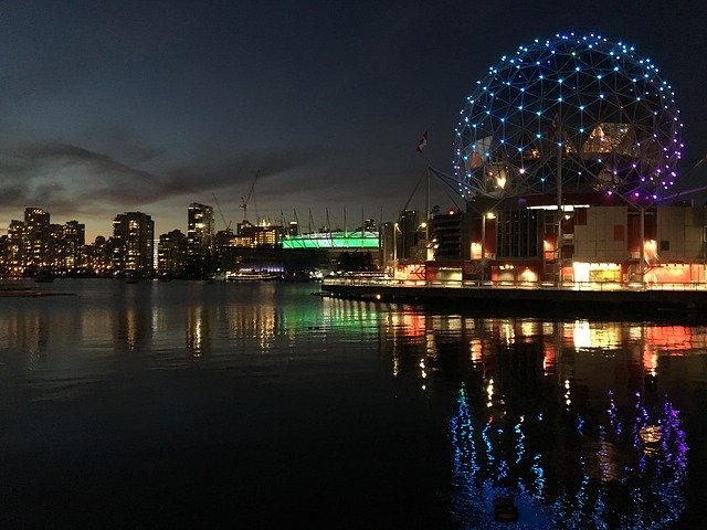 Free download Vancouver Downtown Science World -  free photo or picture to be edited with GIMP online image editor