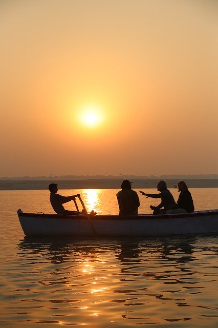 הורדה חינם Varanasi India Ganges - תמונה או תמונה בחינם לעריכה עם עורך התמונות המקוון GIMP