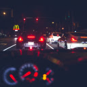 Various modern vehicles riding on street at night  screen for extension Chrome web store in OffiDocs Chromium