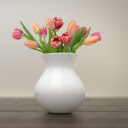 Vase of tulips  screen for extension Chrome web store in OffiDocs Chromium