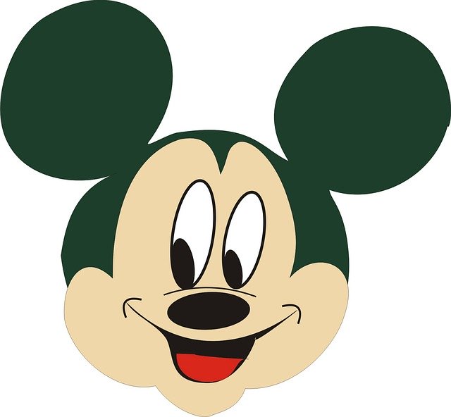 Free download Vector Mickey Mouse -  free illustration to be edited with GIMP free online image editor