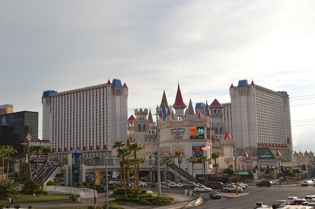 Free download Vegas Excalibur Nevada -  free photo or picture to be edited with GIMP online image editor