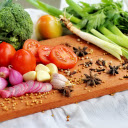 Vegetables and spices  screen for extension Chrome web store in OffiDocs Chromium
