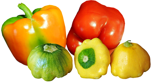 Free download Vegetables Capsicum Button Squash -  free photo or picture to be edited with GIMP online image editor