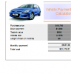 Free download Vehicle Loan Payment Calculator Template DOC, XLS or PPT template free to be edited with LibreOffice online or OpenOffice Desktop online