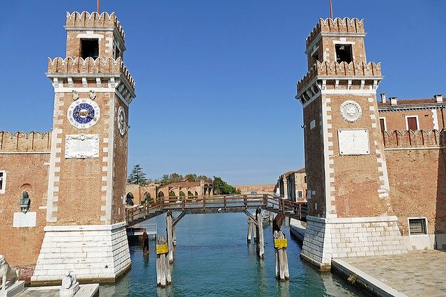 Free download Venice Arsenal Port -  free photo or picture to be edited with GIMP online image editor