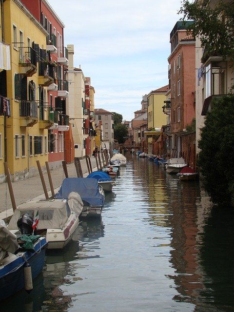 Free download Venice Boat Channel -  free photo or picture to be edited with GIMP online image editor