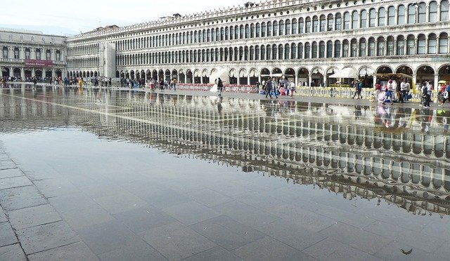 Unduh gratis Venice Piazza San Marco Italy - foto atau gambar gratis untuk diedit dengan editor gambar online GIMP