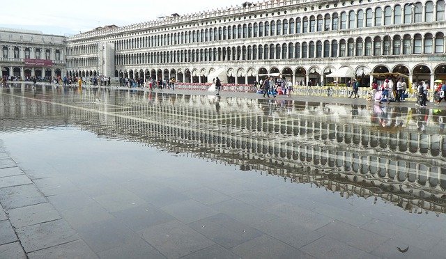 Gratis download Venetië Piazza San Marco Italië - gratis foto of afbeelding om te bewerken met GIMP online afbeeldingseditor