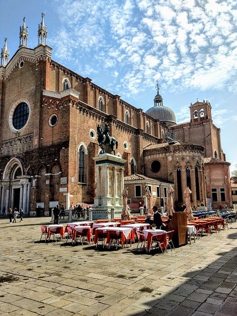 Kostenloser Download Venedig Kirche San Giovanni E Paolo - kostenloses Foto oder Bild zur Bearbeitung mit GIMP Online-Bildbearbeitung