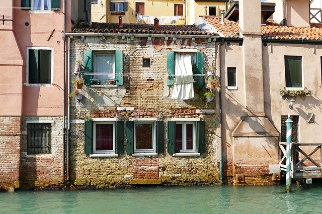 Descărcare gratuită Venice Secondary Channel Romantic - fotografie sau imagini gratuite pentru a fi editate cu editorul de imagini online GIMP