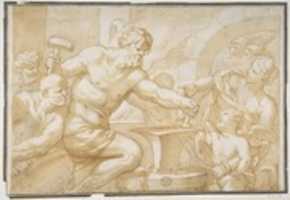 Free download Venus and Cupid in Vulcans Forge free photo or picture to be edited with GIMP online image editor