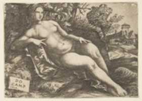 Free download Venus Reclining in a Landscape free photo or picture to be edited with GIMP online image editor