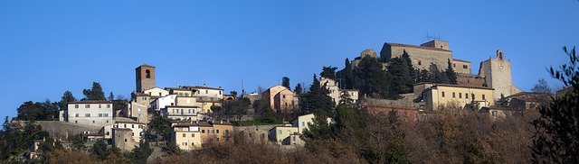 Free download Verucchio Romagna Landscape -  free photo or picture to be edited with GIMP online image editor