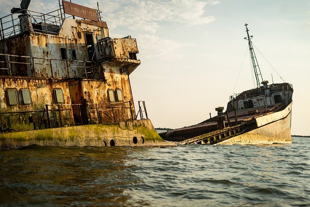 Free download vessel wreck destroyed bargain free picture to be edited with GIMP free online image editor