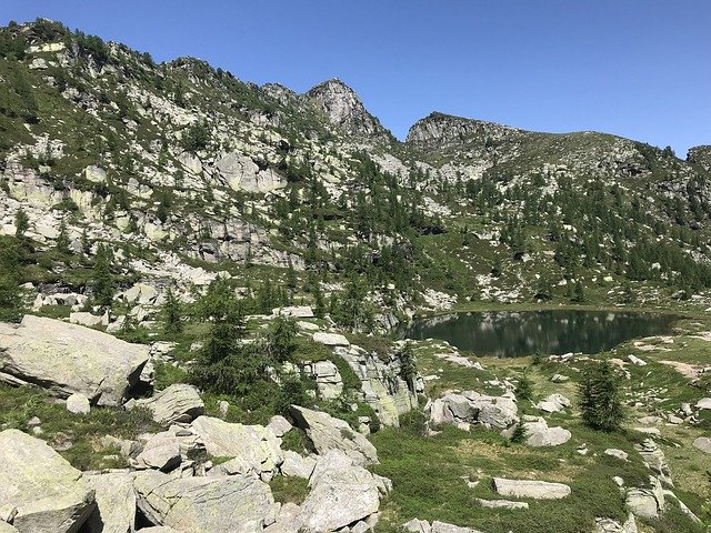 Скачать бесплатно Via Alta Vallemaggia Lake - бесплатное фото или изображение для редактирования с помощью онлайн-редактора изображений GIMP