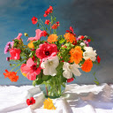 Vibrant flower vase  screen for extension Chrome web store in OffiDocs Chromium