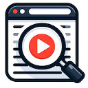Video Insights Plugin  screen for extension Chrome web store in OffiDocs Chromium