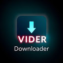 Vider Downloader  screen for extension Chrome web store in OffiDocs Chromium
