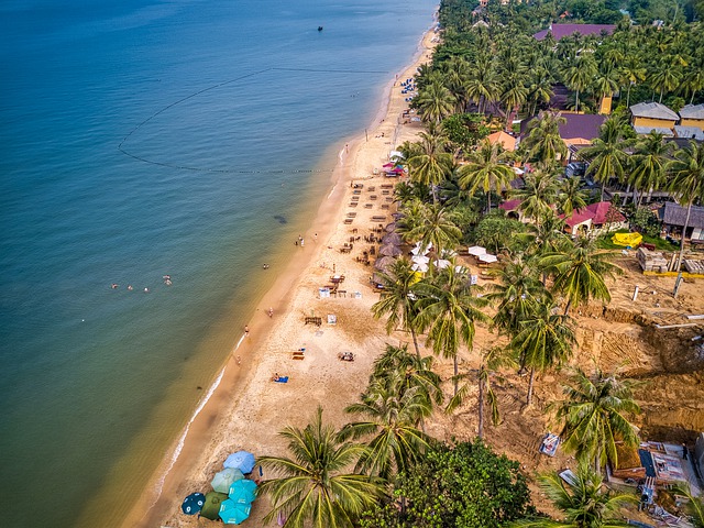 Free download vietnam beach landscape sky ocean free picture to be edited with GIMP free online image editor