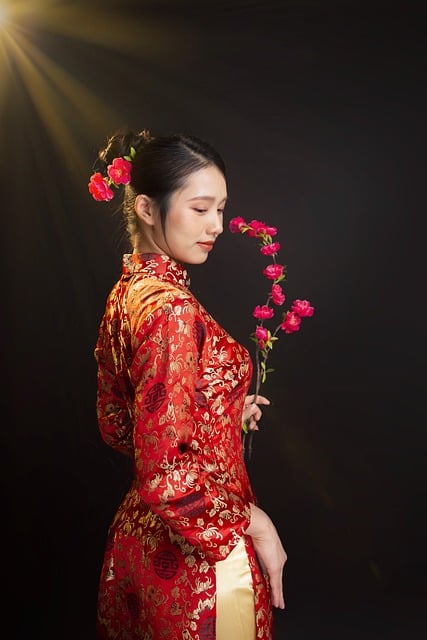 Free download vietnamese woman ao dai portrait free picture to be edited with GIMP free online image editor