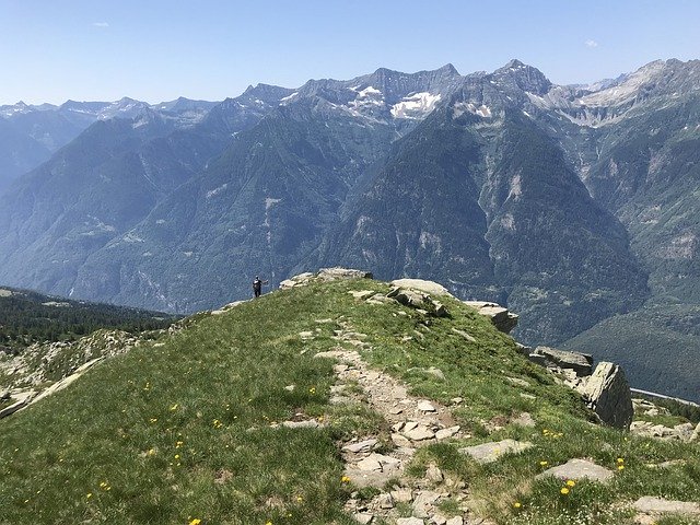 دانلود رایگان View From Pizzo Erra Alpine Route - عکس یا تصویر رایگان قابل ویرایش با ویرایشگر تصویر آنلاین GIMP