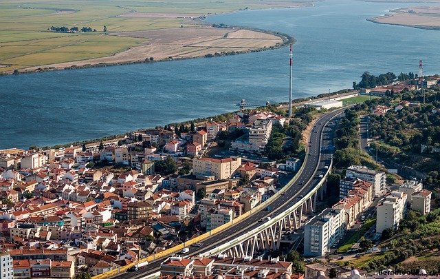 Free download vila franca de xira portugal river free picture to be edited with GIMP free online image editor