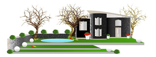 Free download Villa Construction House -  free illustration to be edited with GIMP free online image editor