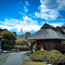 village and mount fuji  screen for extension Chrome web store in OffiDocs Chromium